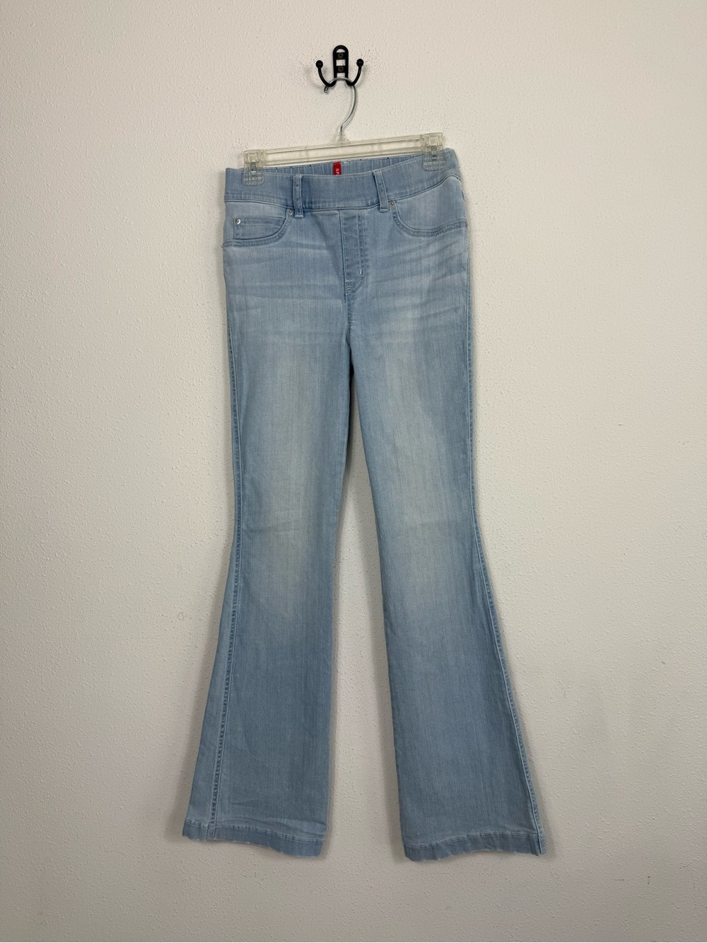 Spanx Light Wash Blue Flare Jeans Sz Small